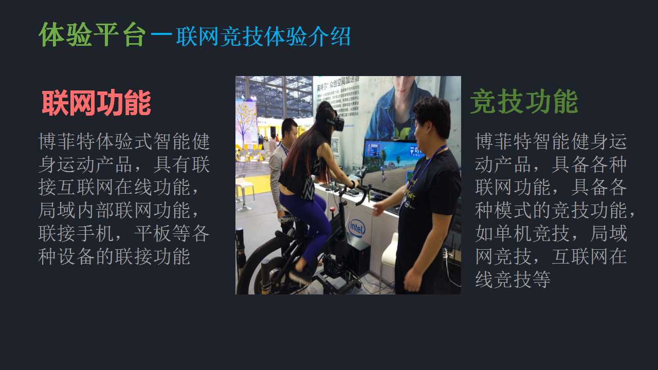 健身器材聯網競技體驗介紹